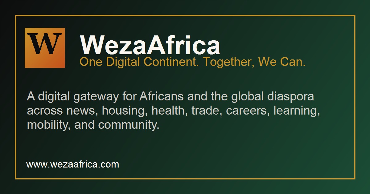 WezaAfrica Global Africa gateway visual